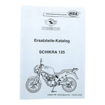 Ersatzteilkatalog, Simson Schikra